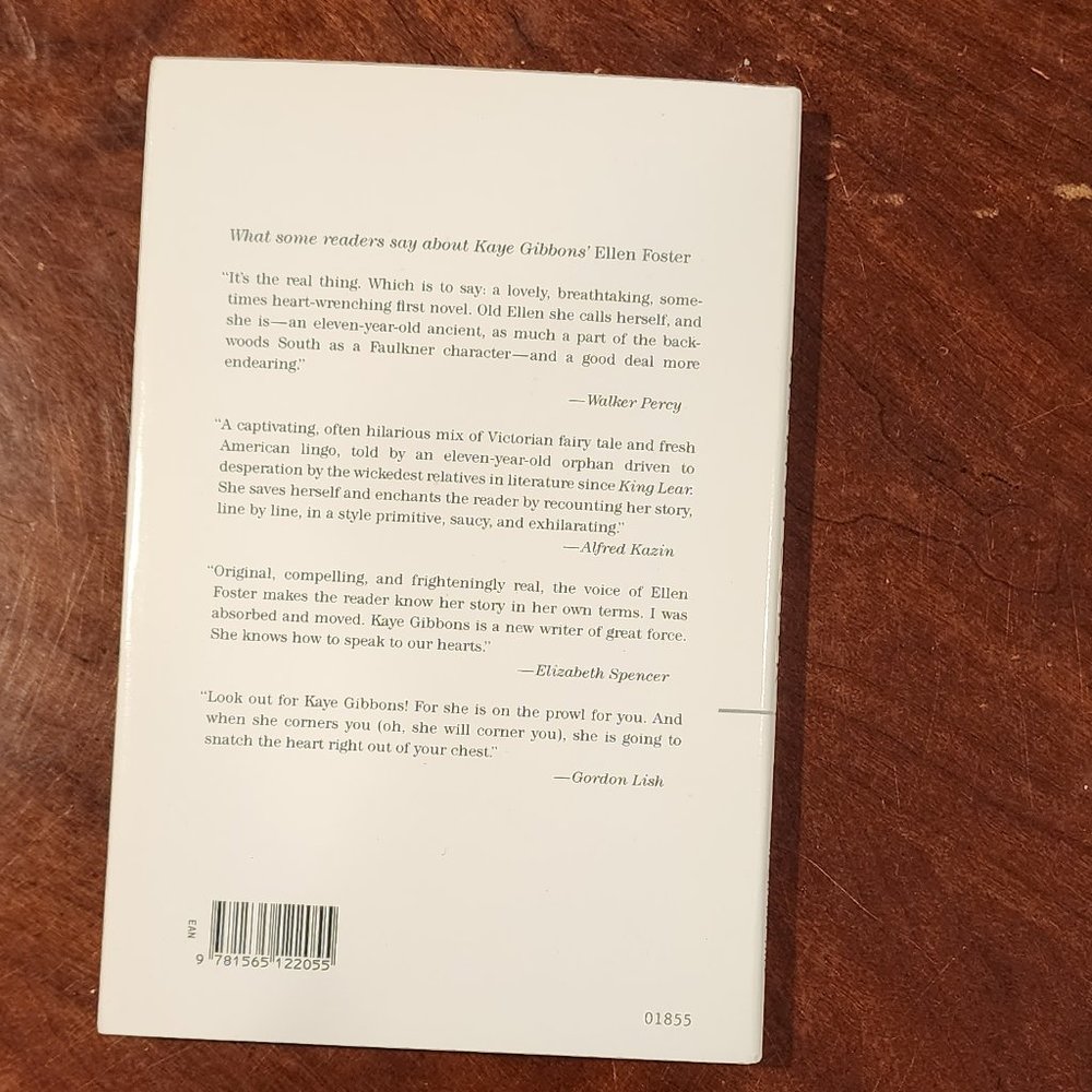Ellen Foster A Paperback Novel By Kaye Gibbons - Picture 6 of 6